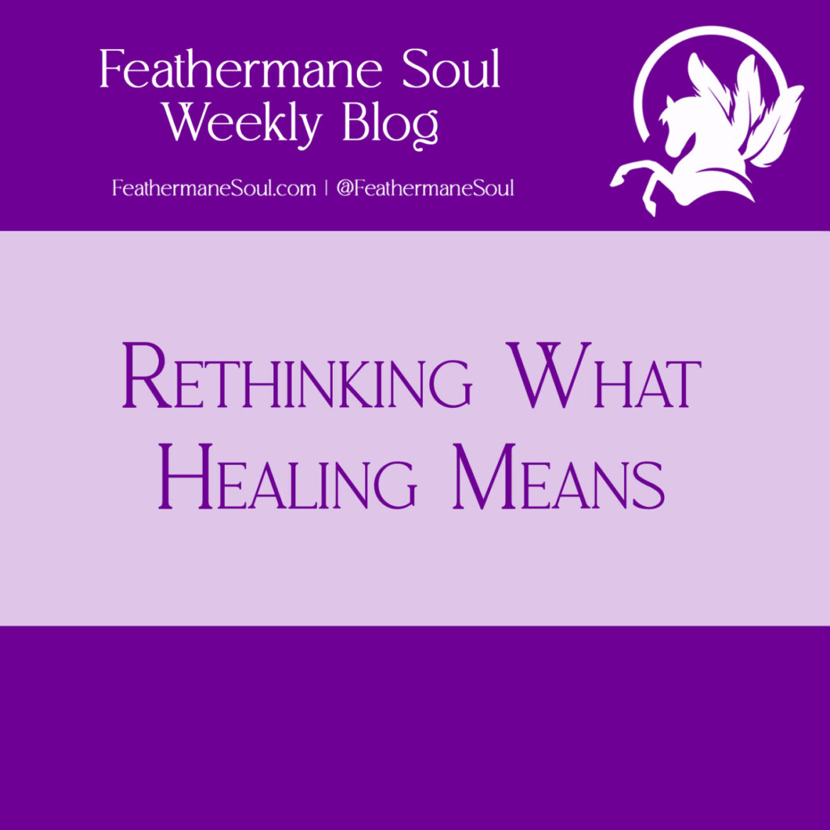[Podcast artwork 30274] Blogcast: Rethinking What Healing Means