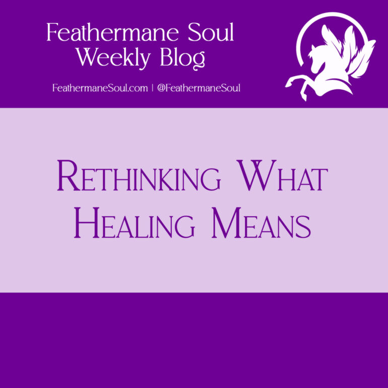 [Podcast artwork 30274] Blogcast: Rethinking What Healing Means